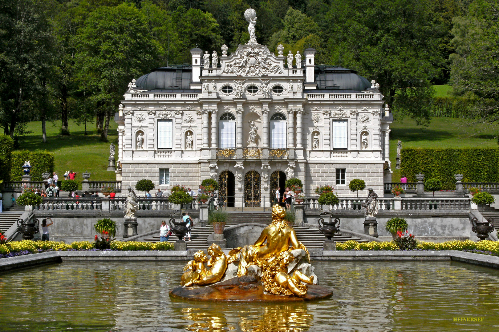 Schloss Linderhof Foto Bild architektur schl sser Schloss Linderhof Foto Bild architektur schl sser