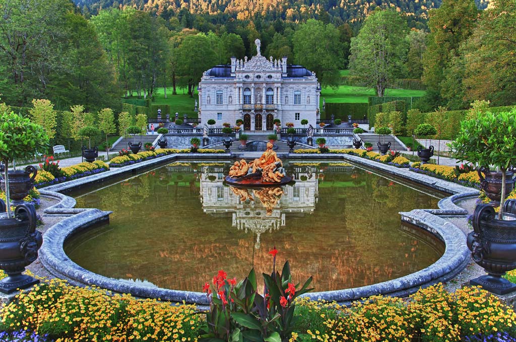 Schloß Linderhof in Ettal