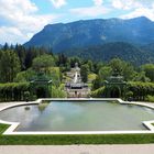 Schloß Linderhof von oben …