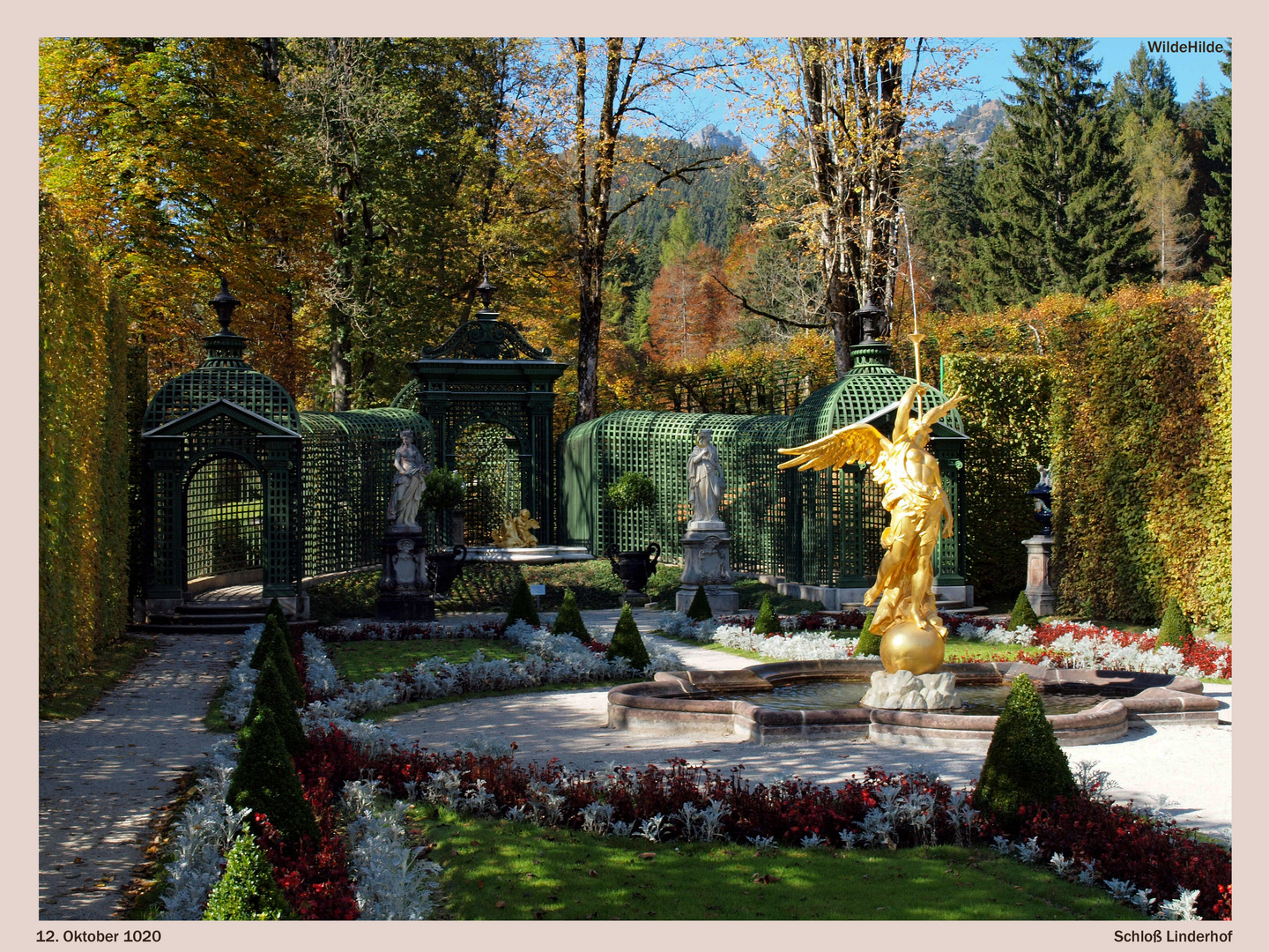 Schloß Linderhof Westparterre