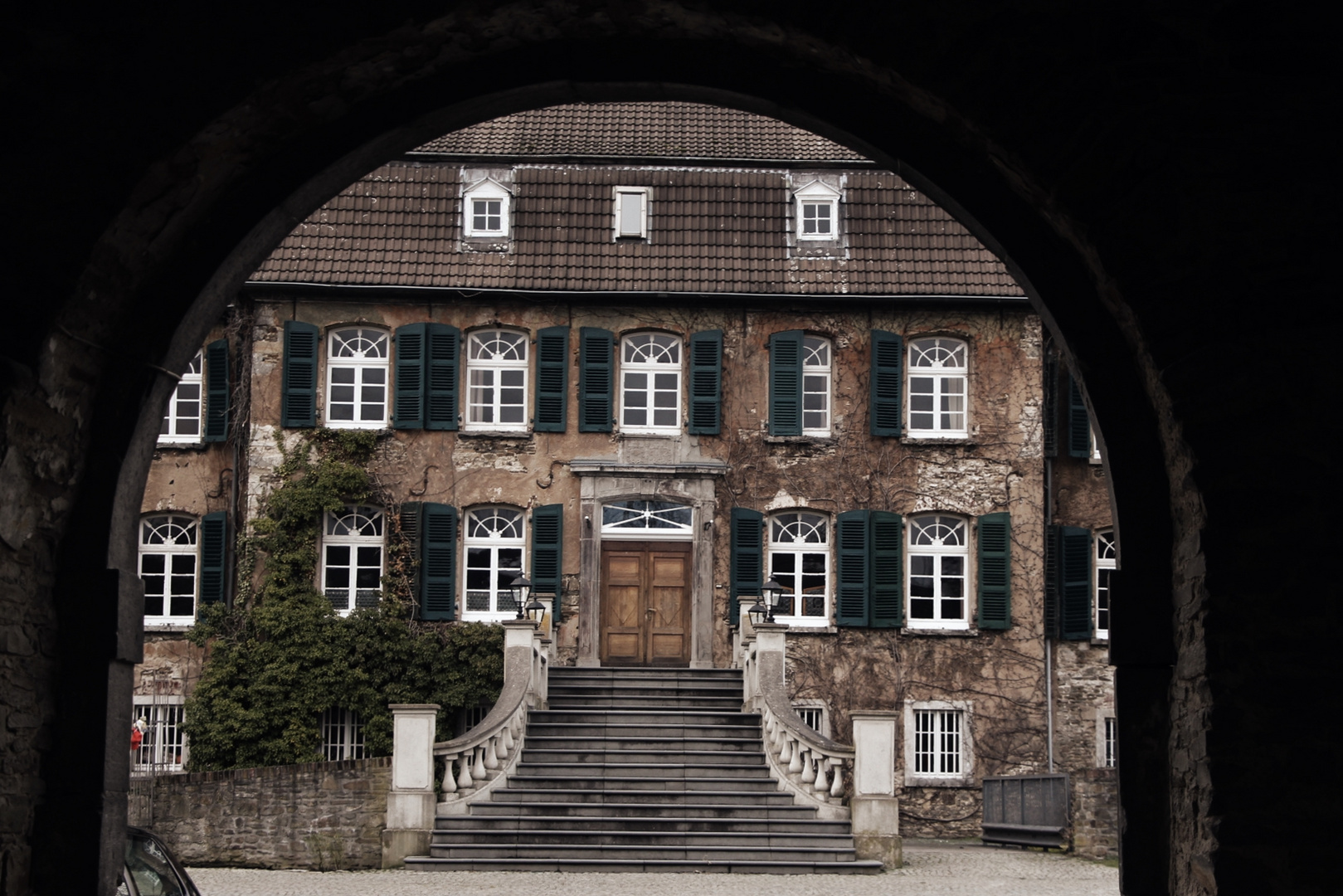 Schloss Linnep - Farbe