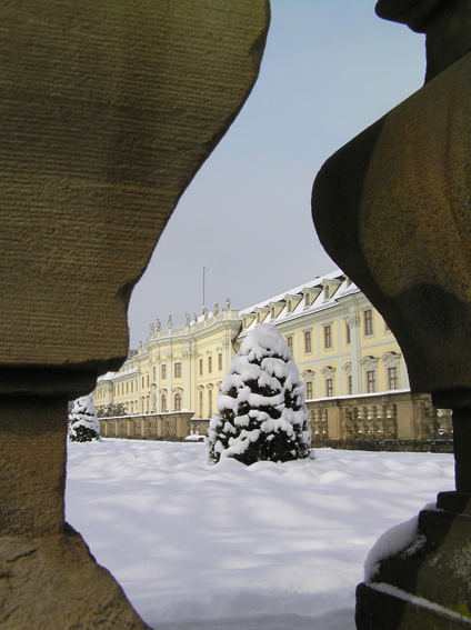 Schloss Ludwigsburg im Schnee