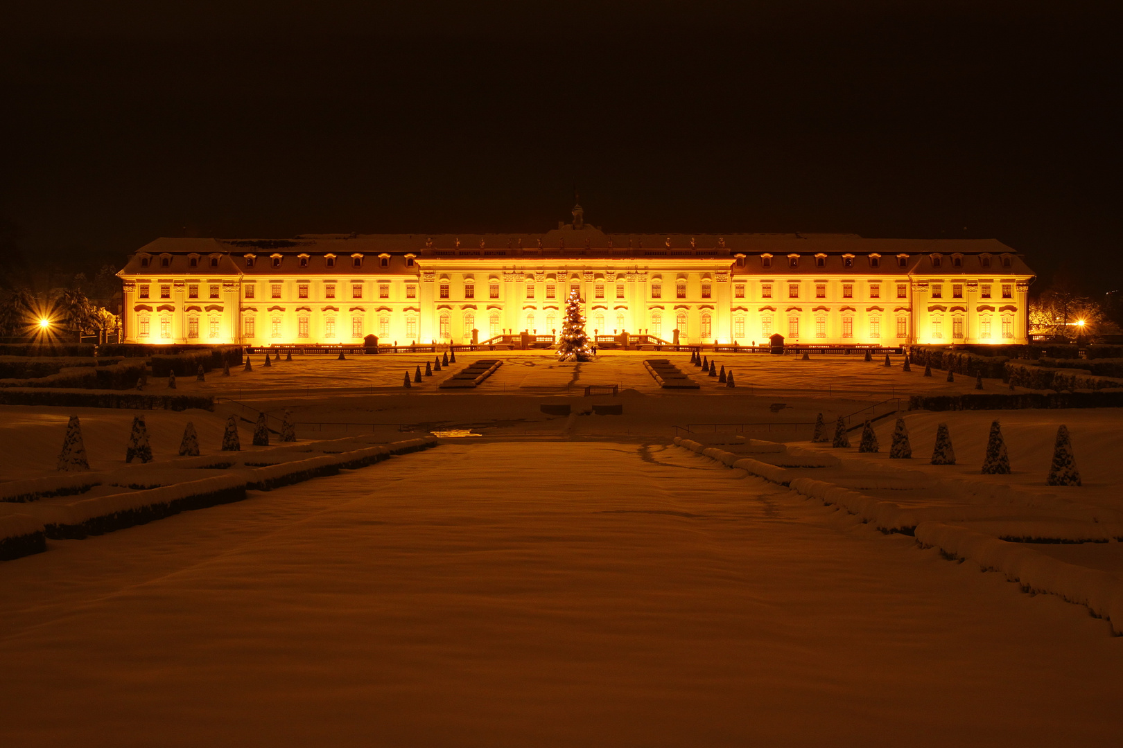 Schloss Ludwigsburg im Winter