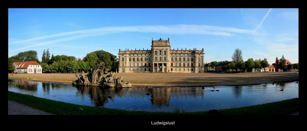 Schloss Ludwigslust als Panorama