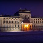 Schloss Ludwigslust an Heilig Abend