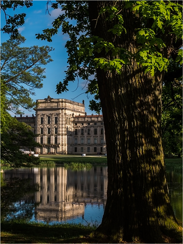 Schloss Ludwigslust, Parkseite