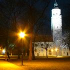 Schloß Lützen bei Nacht