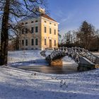 Schloss Luisium in Dessau im Winter