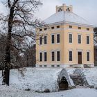 Schloss Luisium in Dessau im Winter