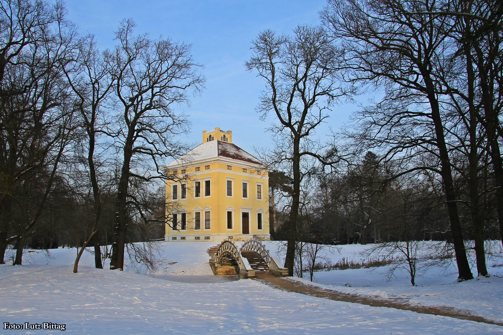 Schloss Luisium (Winterversion)