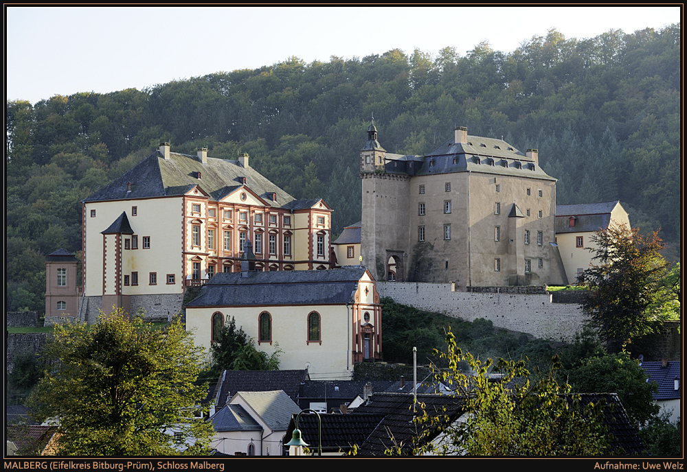 Schloss Malberg, Ansicht von Norden (2012)