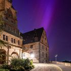 Schloss Marburg unter der Aurora borealis
