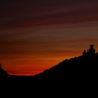 Schloss Marienburg bei Sonnenuntergang