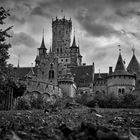 Schloss Marienburg Black and White