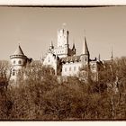 Schloss Marienburg in s/w