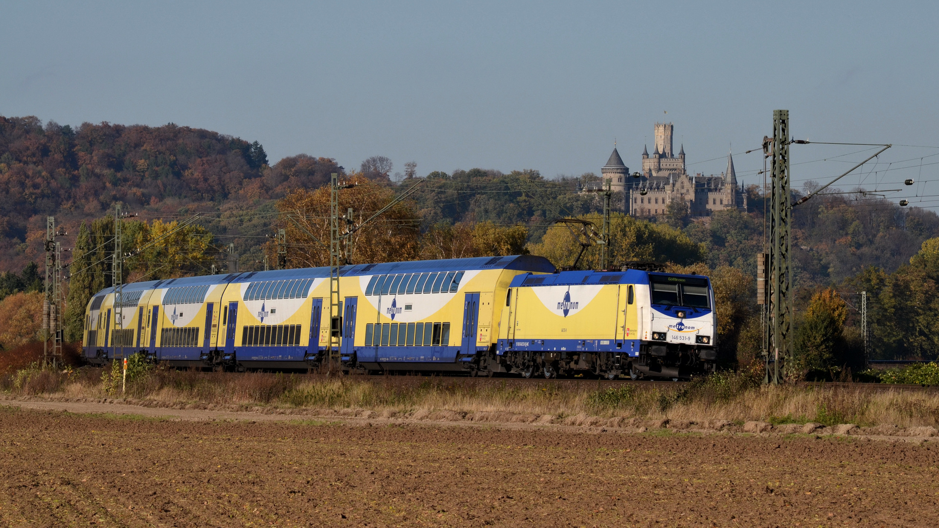 Schloss Marienburg mal etwas größer ...