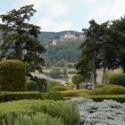 Schloss Marquessac - Blick vom Garten auf La Roque-Gageac