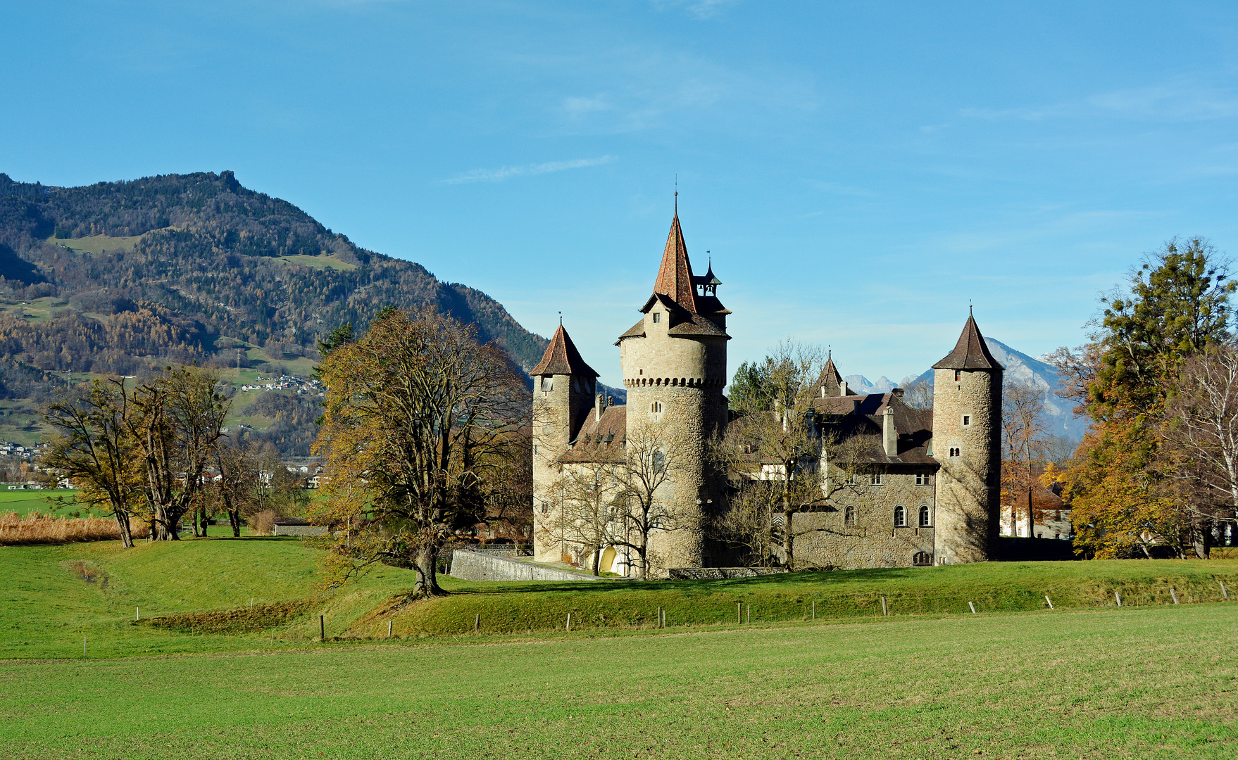 Schloss Marschlins rückansicht