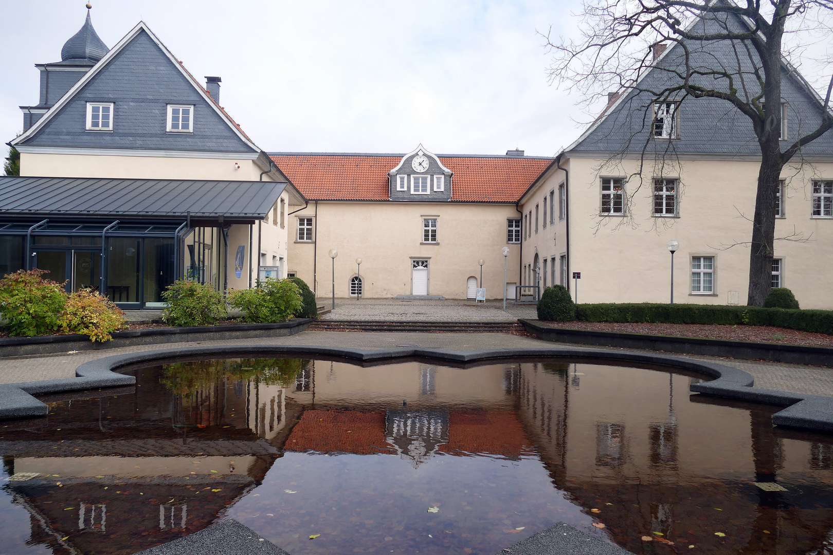 Schloss Martfeld im Winter