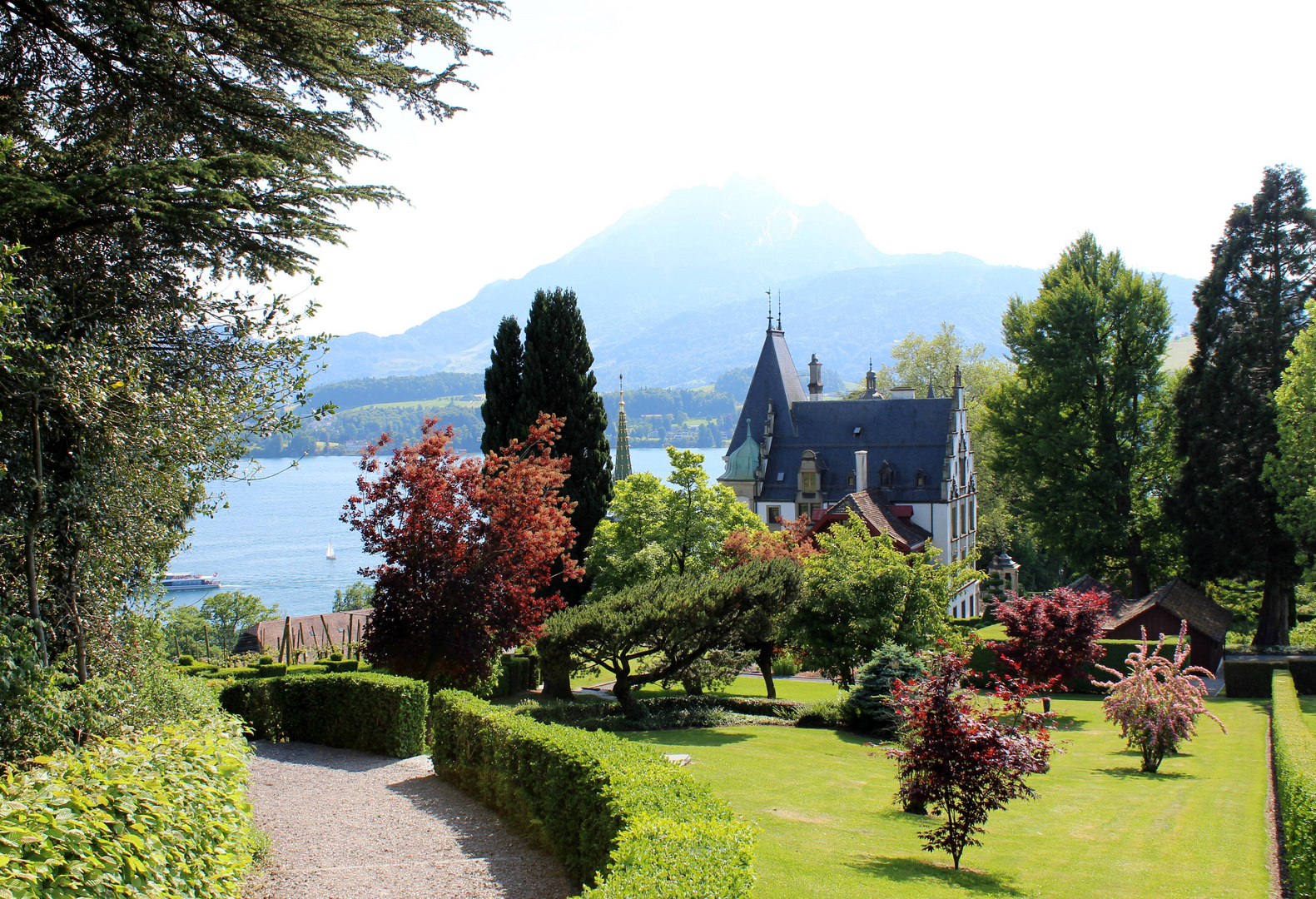 Schloss Meggerhorn - Park