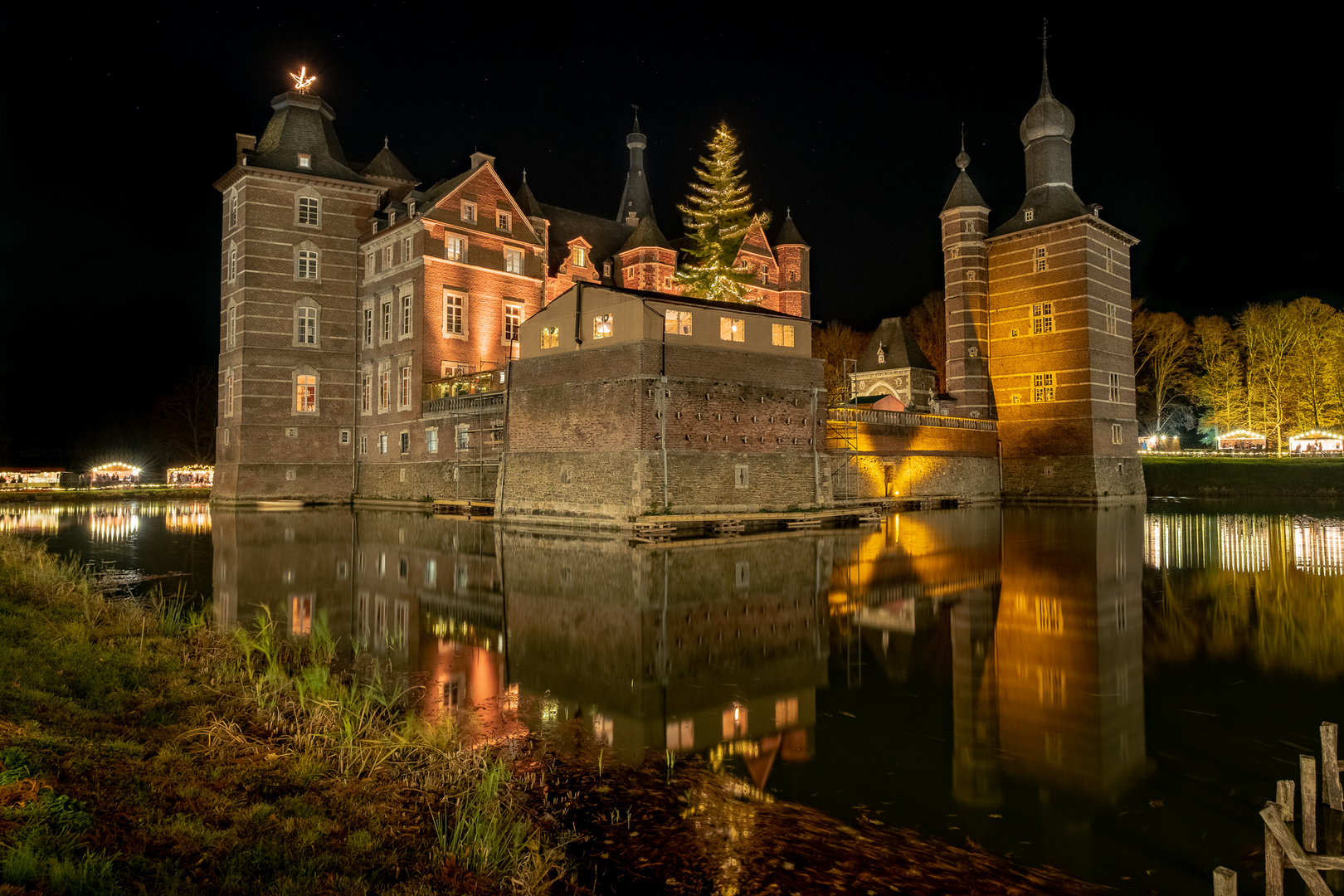 Schloß Merode zu Weihnachten