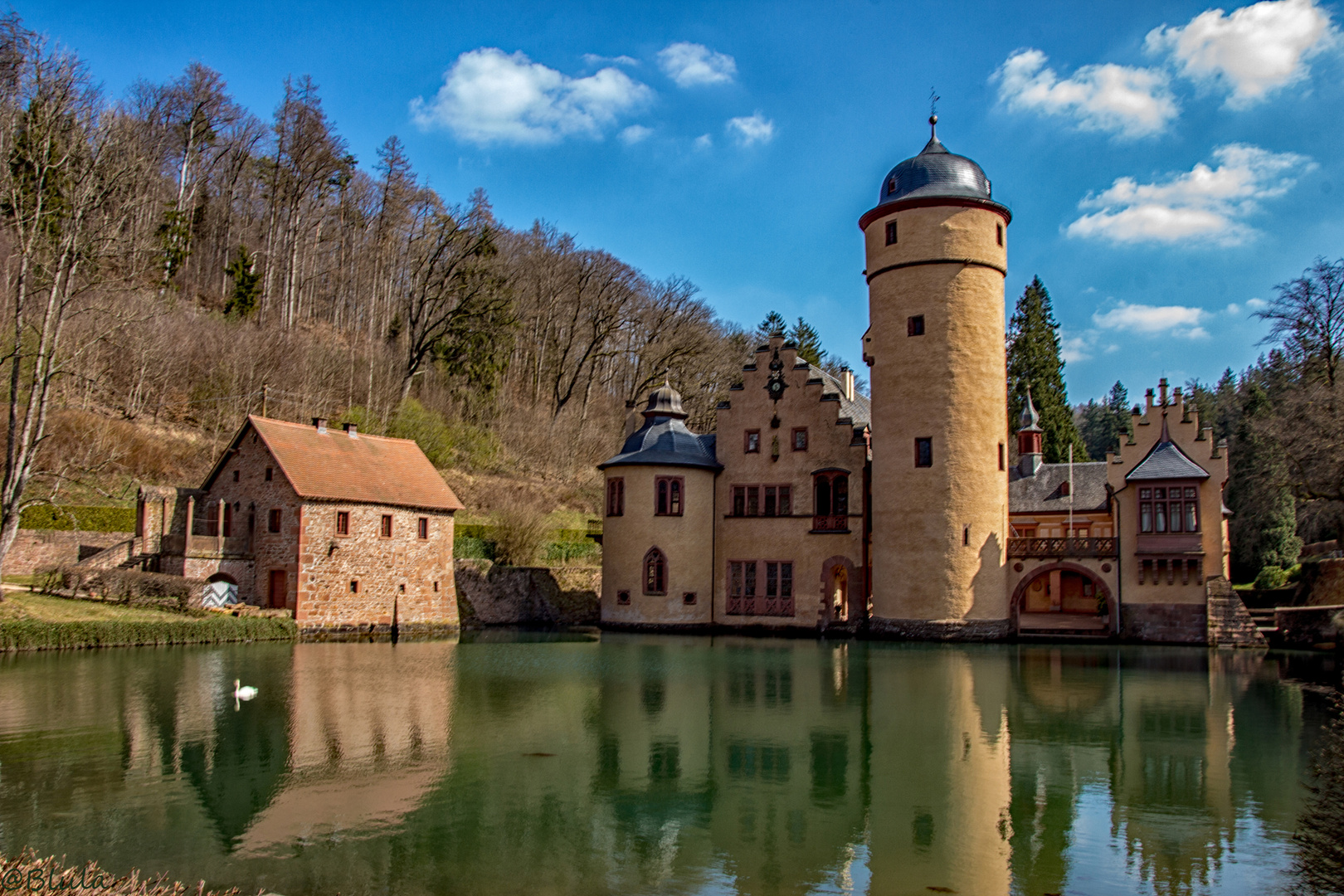 Schloss Mespelbrunn im Spessart