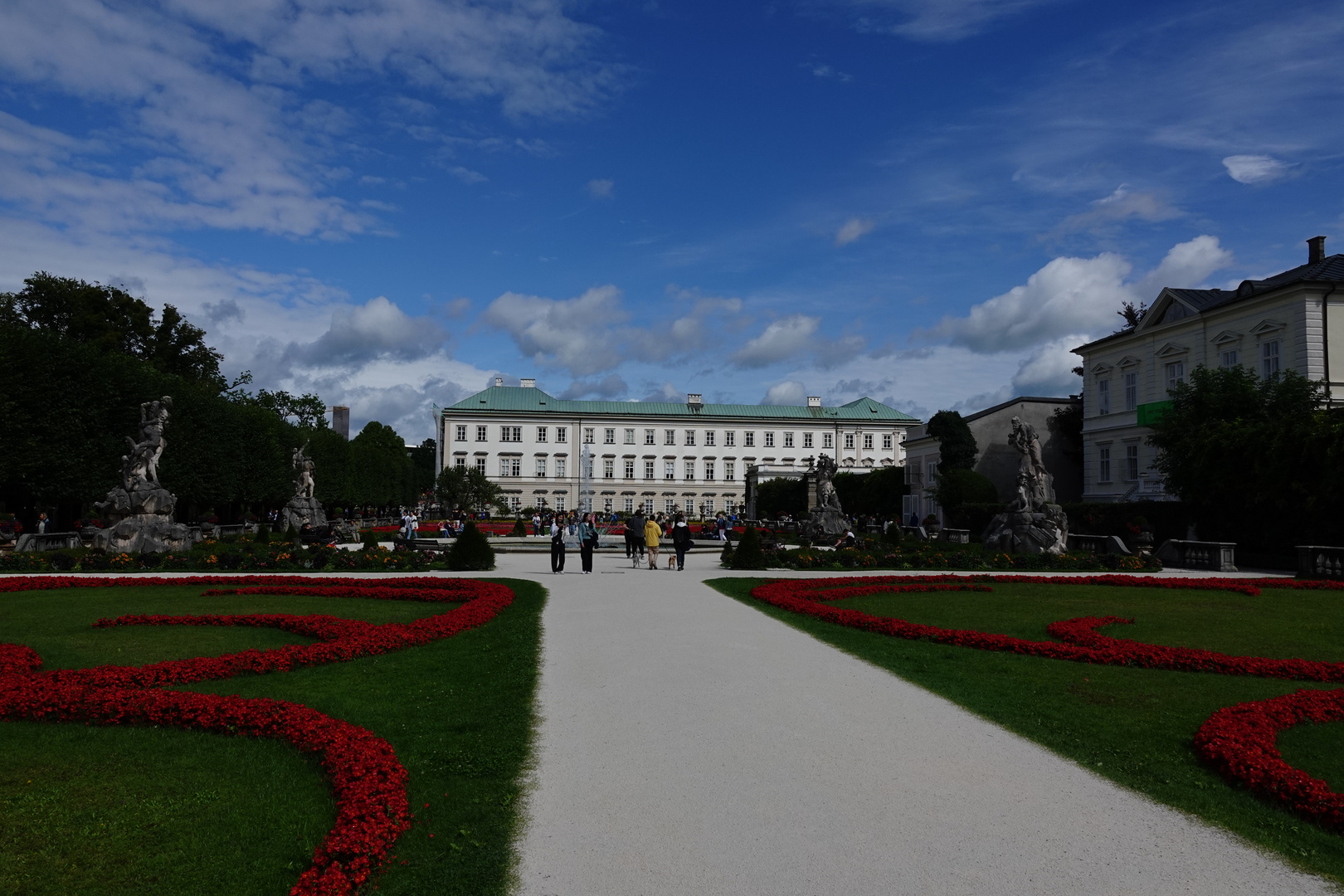 Schloss Mirabell mit Park