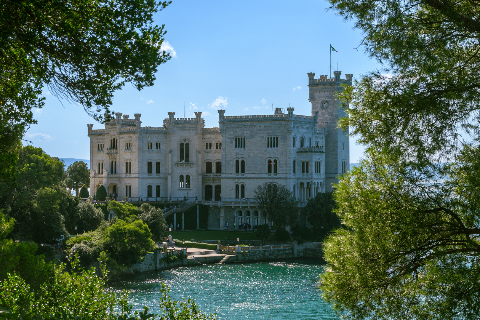 Schloss Miramare bei Triest