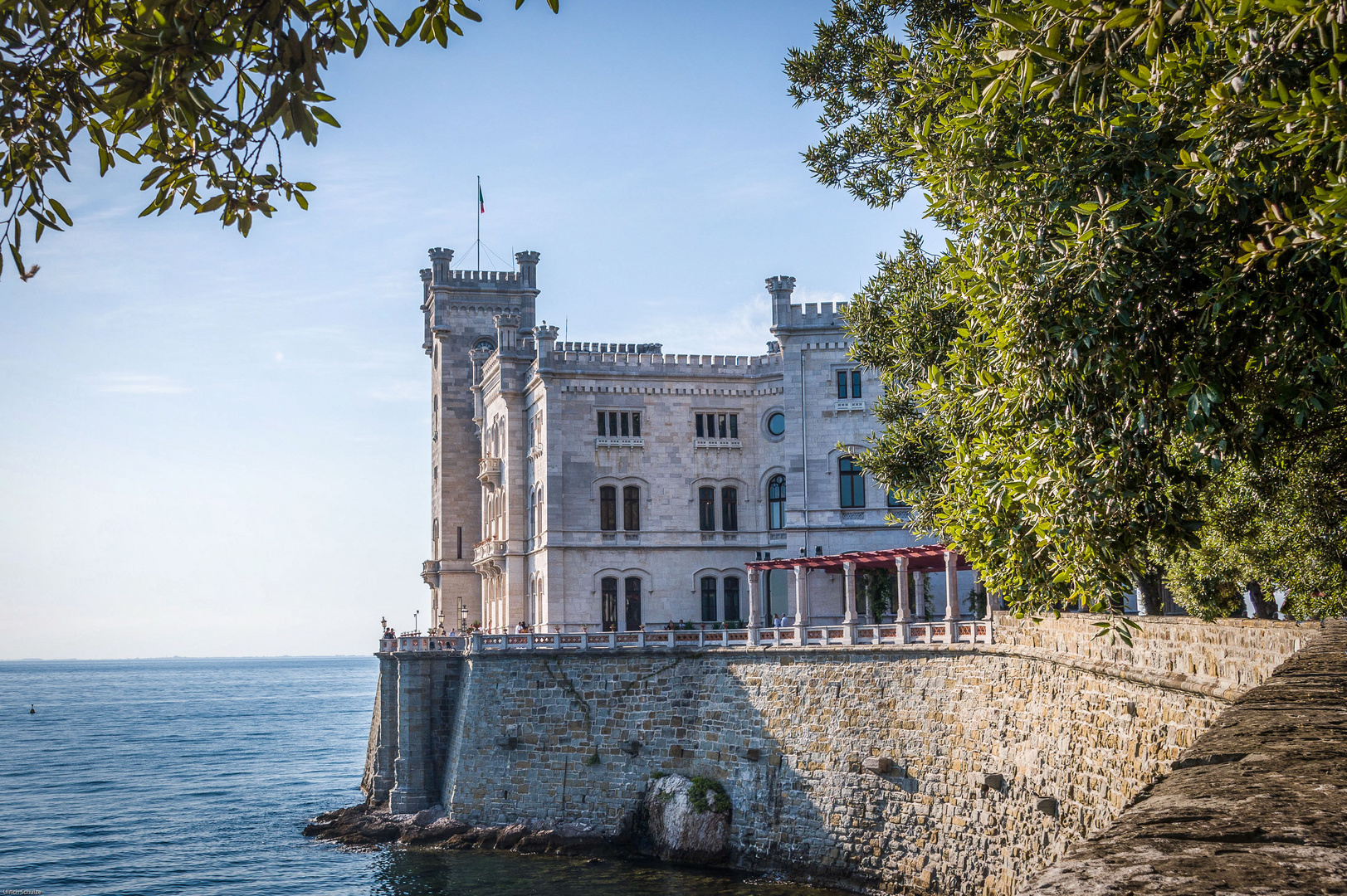 Schloss Miramare im Friaul