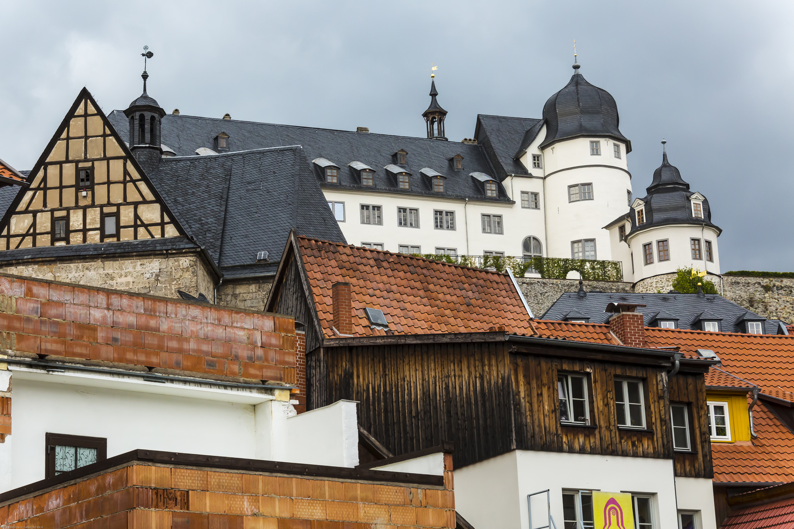 Schloss mit Gartenpavillon - Stolberg (Südharz)