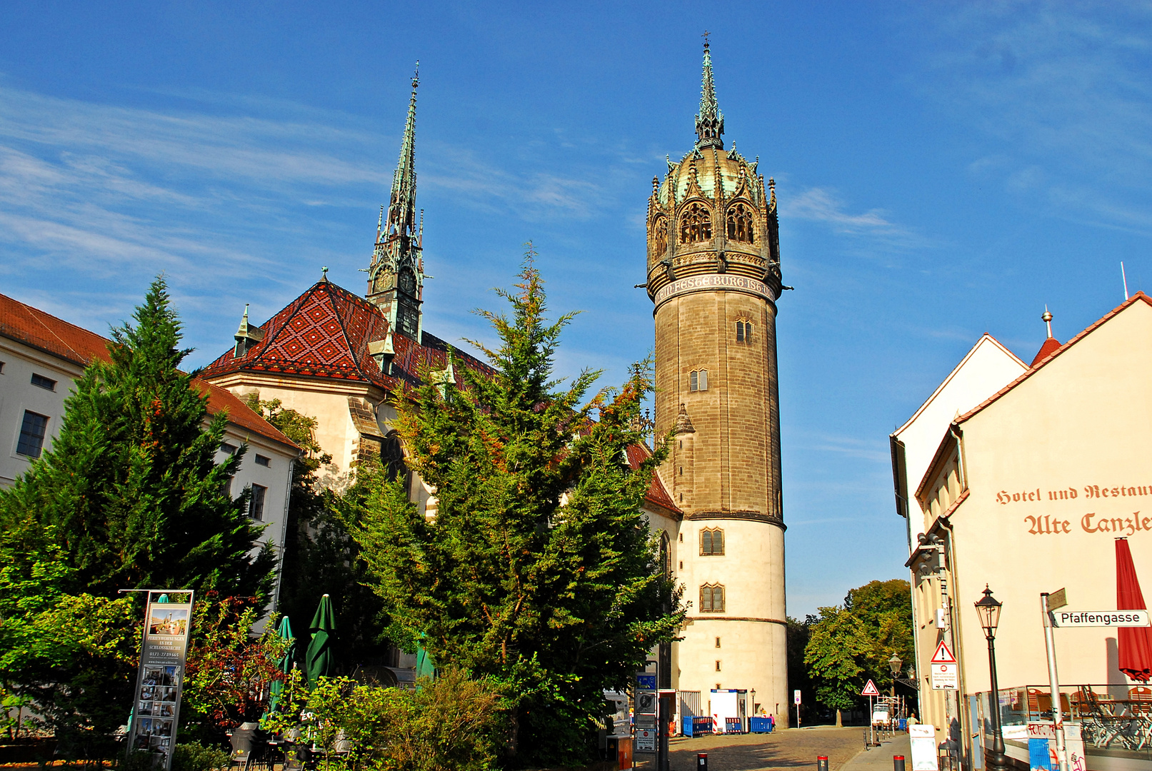 Schloss mit Schlosskirche Wittenberg