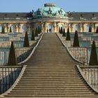 Schloss mit Treppe