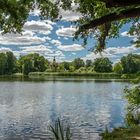 Schloss Möckern bei bestem Wetter