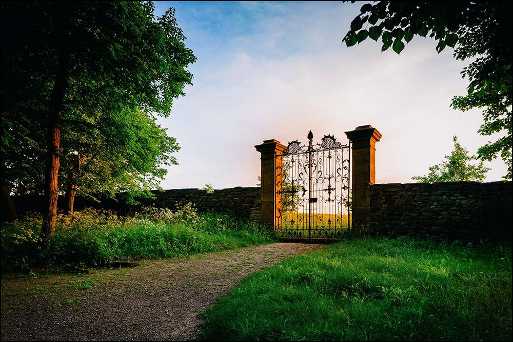 Schloss Molsdorf - Tor zum Schlosspark
