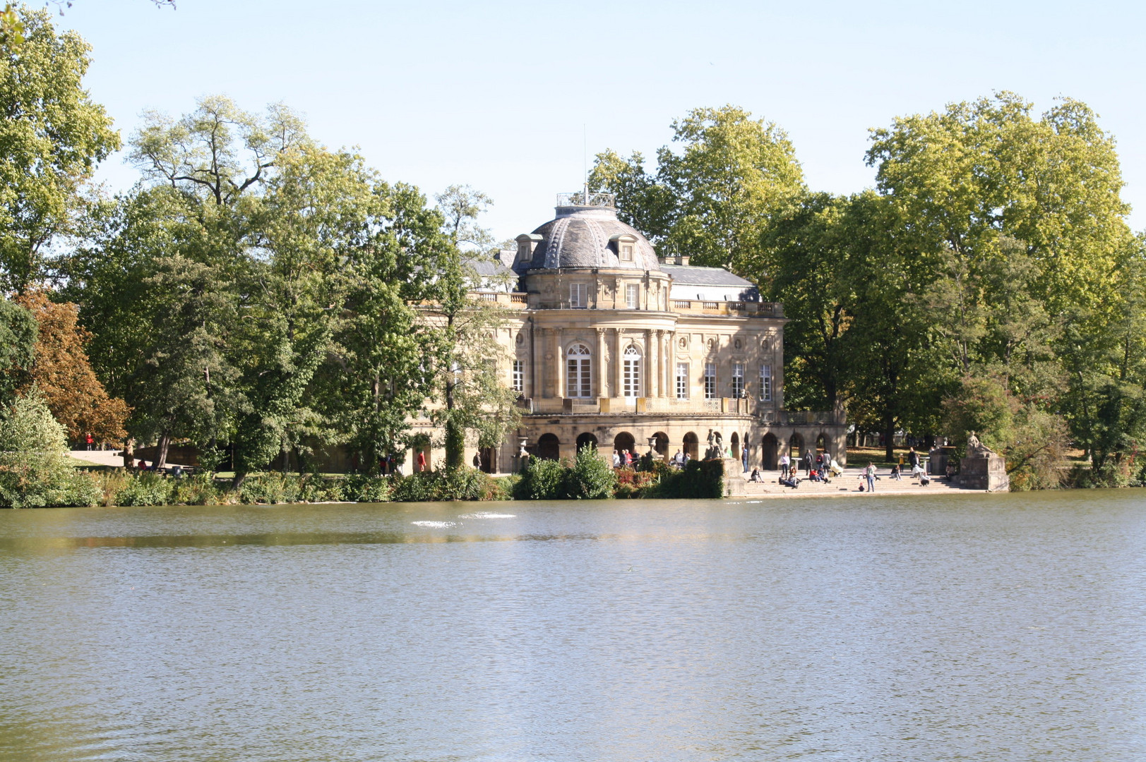 Schloß Monrepos (1) Foto & Bild natur Bilder auf