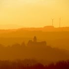 Schloß Montabaur im Morgennebel