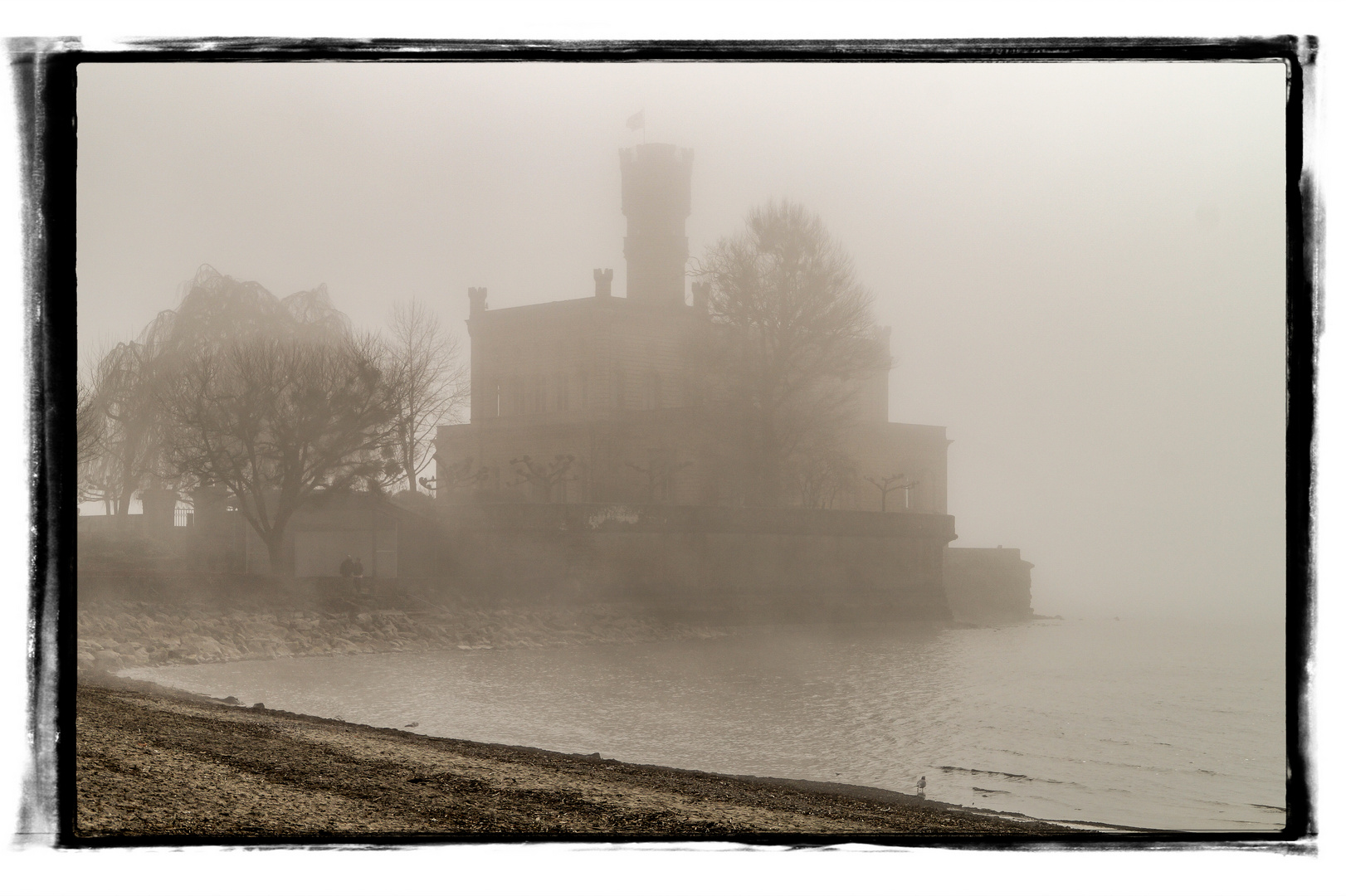 Schloß Montfort Langenargen Nebel Bodensee