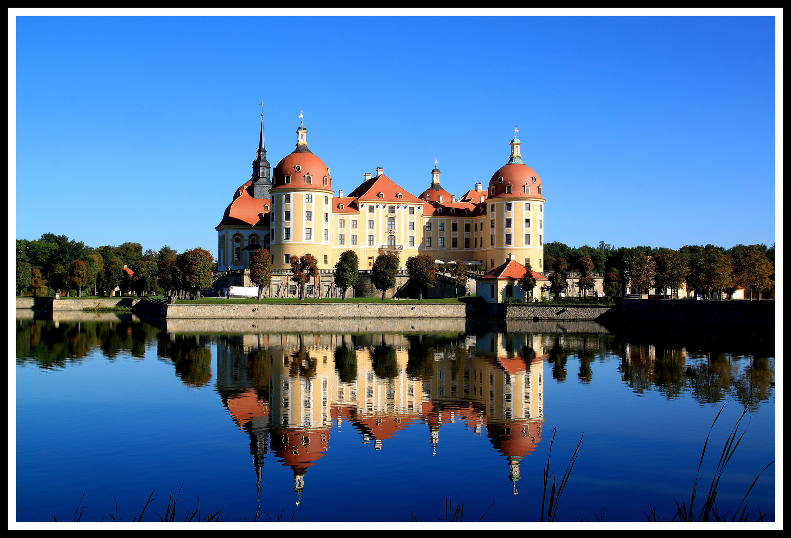 Schloss Moritzburg....