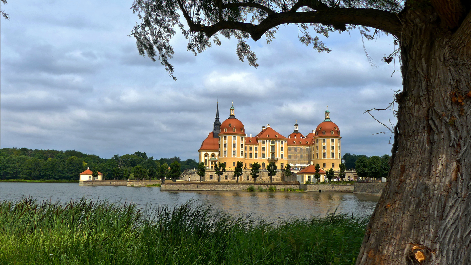 Schloß Moritzburg....