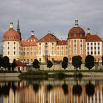 Schloss Moritzburg an einem drüben Tag