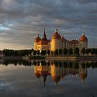 Schloß Moritzburg im Abendlicht