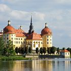 Schloss Moritzburg im Abendlicht