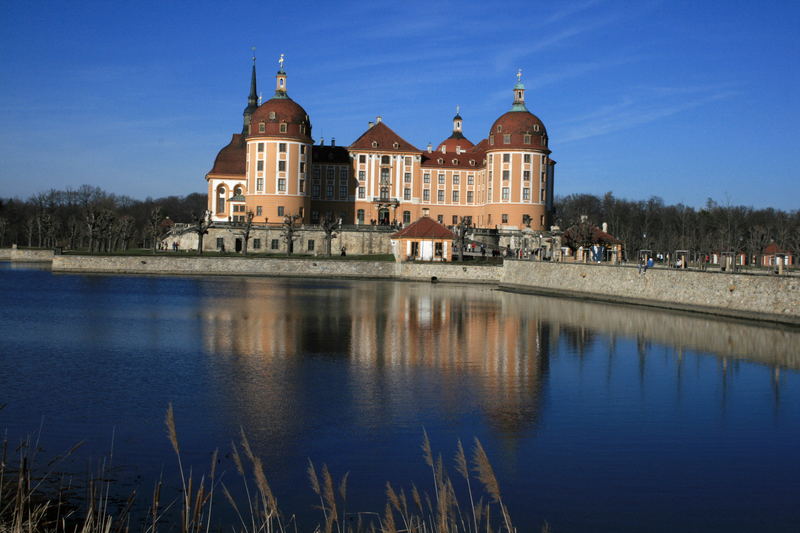 Schloss Moritzburg im Februar 2007