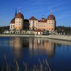 Schloss Moritzburg im Februar 2007