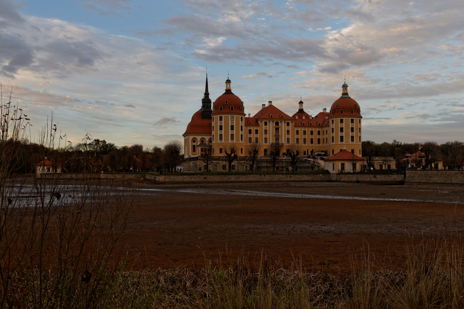 Schloss Moritzburg im Herbst