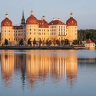 Schloss Moritzburg im Morgenlicht
