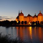 Schloss Moritzburg im Spiegelbild