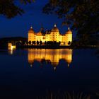 Schloß Moritzburg in der blauen Stunde