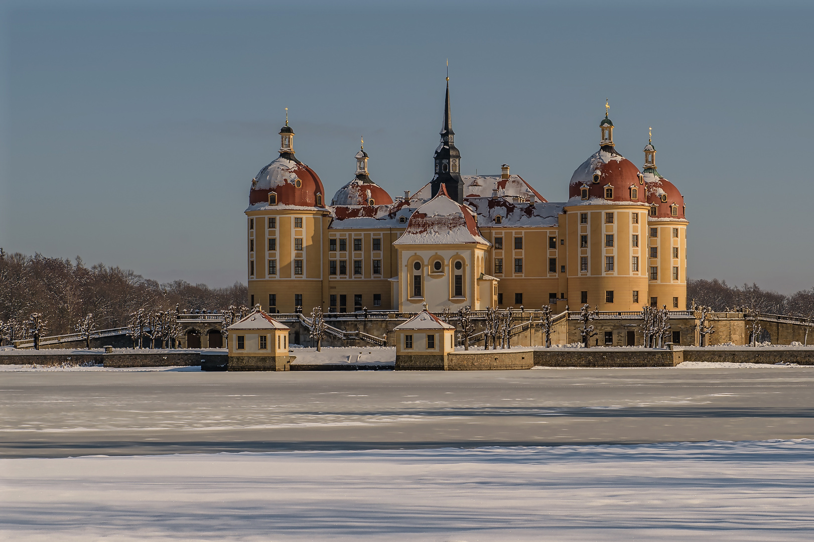 Schloss Moritzburg in Sachsen