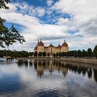 Schloss Moritzburg_ mit blick auf den Schlossteich